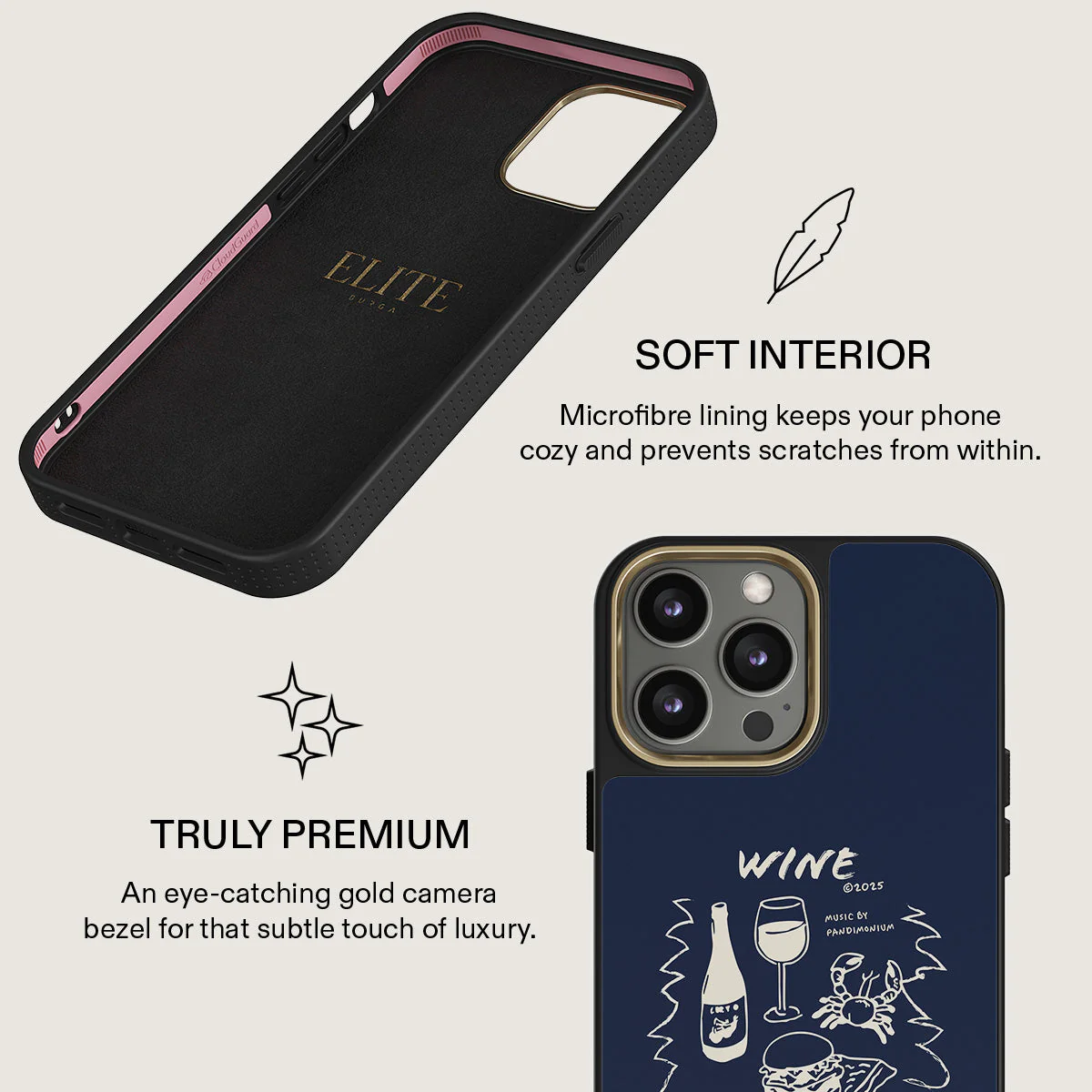 Wine & Dine - iPhone 13 Pro Case - Image 10