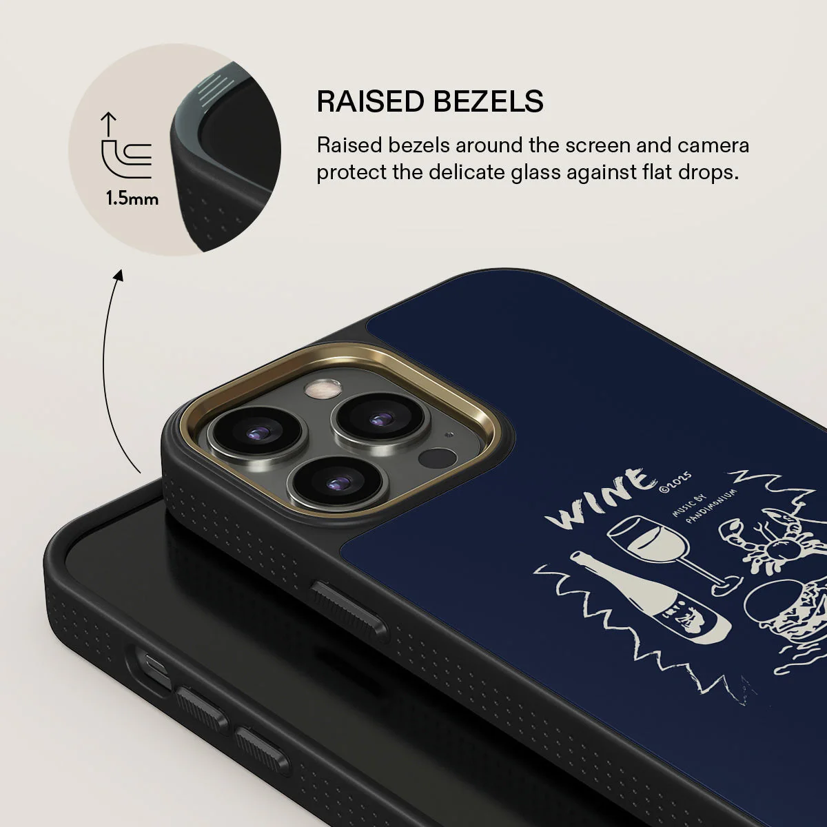 Wine & Dine - iPhone 14 Pro Case - Image 8