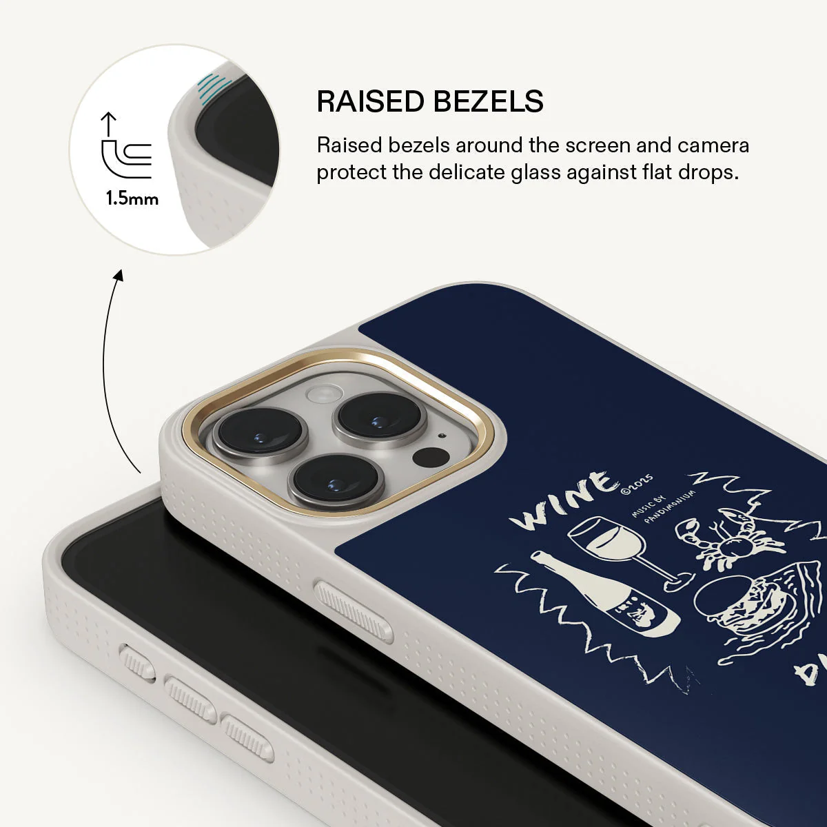 Wine & Dine - iPhone 15 Pro Case - Image 22