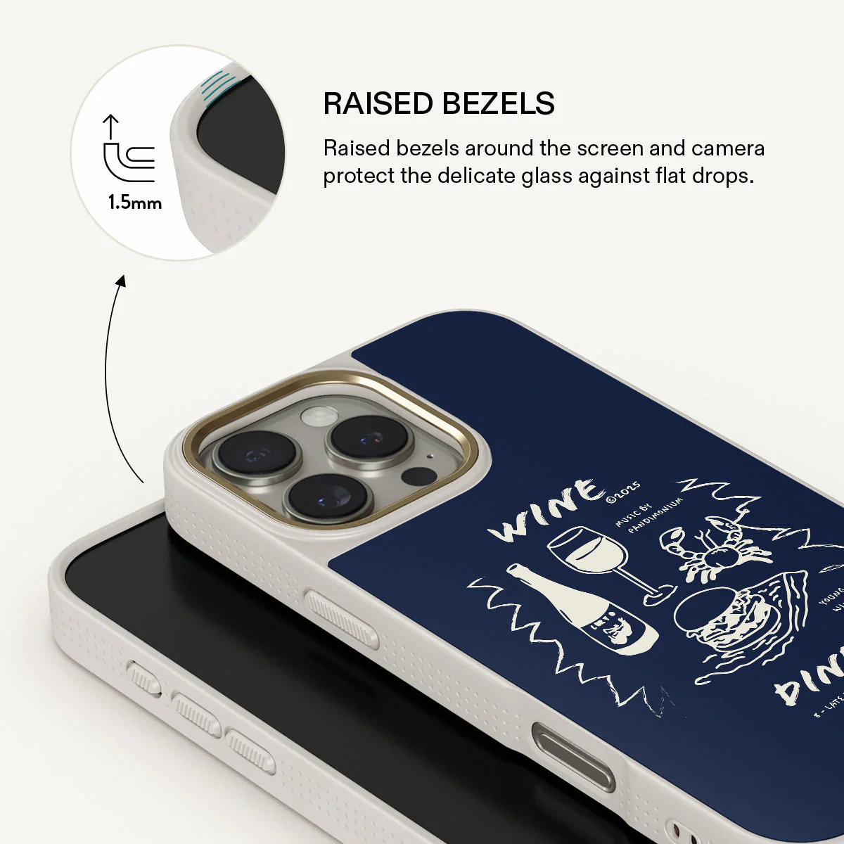 Wine & Dine - iPhone 16 Pro Case - Image 23