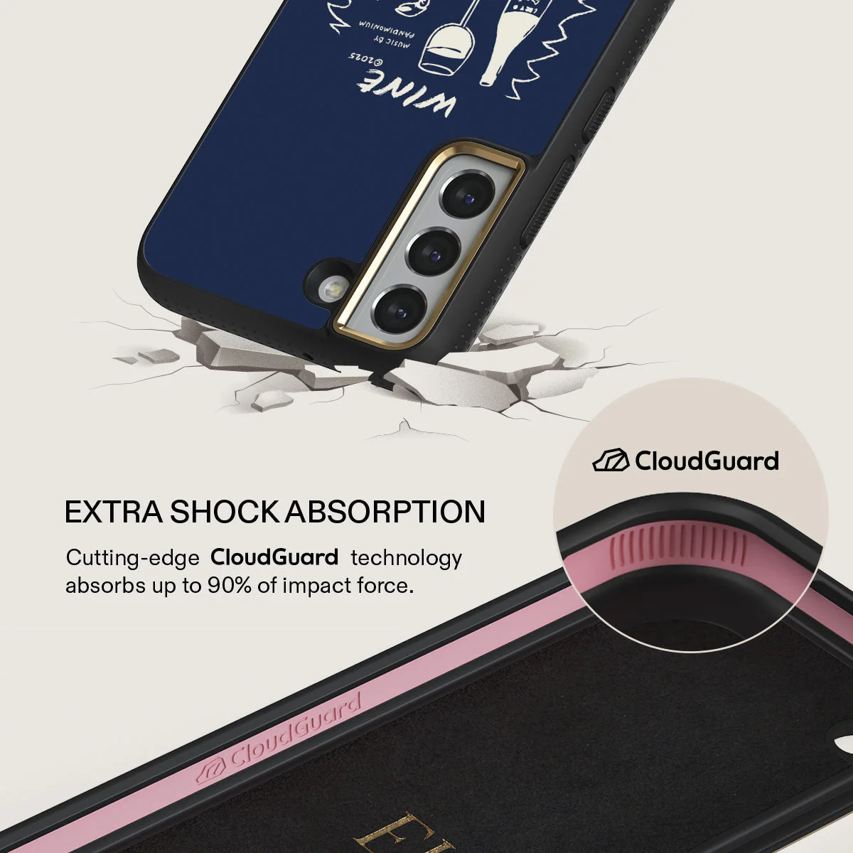 Wine & Dine - Samsung Galaxy S22 Case - Image 7