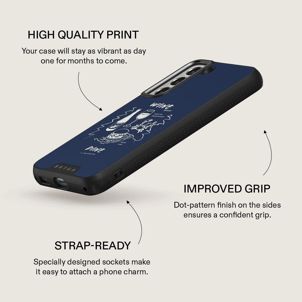 Wine & Dine - Samsung Galaxy S22 Plus Case - Image 16