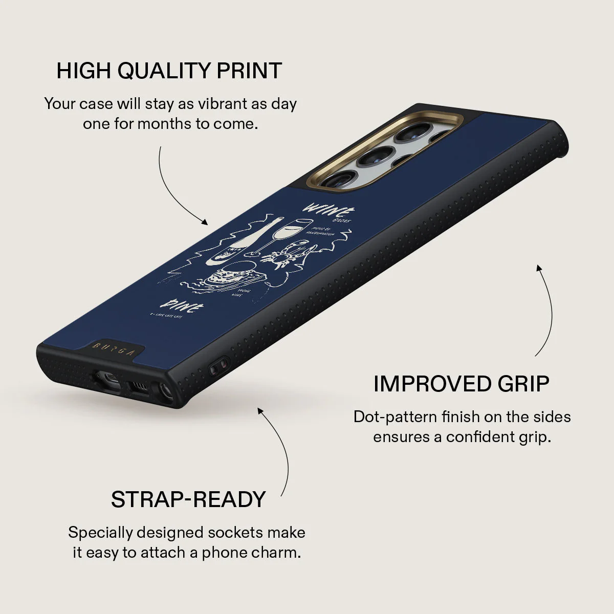 Wine & Dine - Samsung Galaxy S23 Ultra Case - Image 9