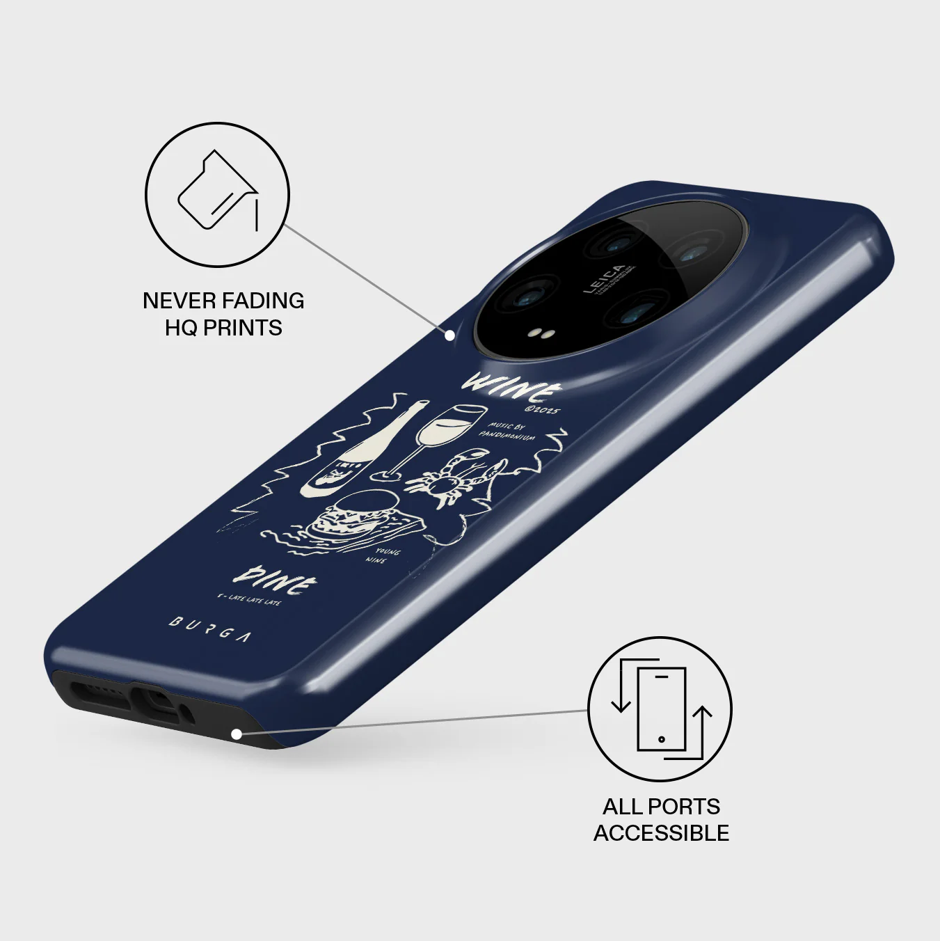 Wine & Dine - Xiaomi 14 Ultra Case - Image 3