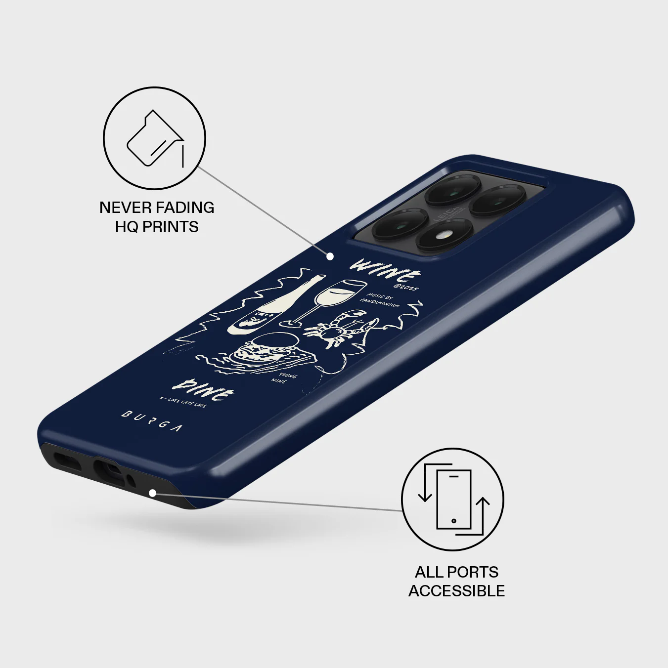 Wine & Dine - Xiaomi 14T Pro Case - Image 3