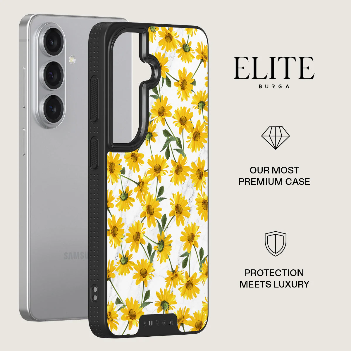 Summer Scent - Yellow Flower Samsung Galaxy S26 Plus Case - Image 13