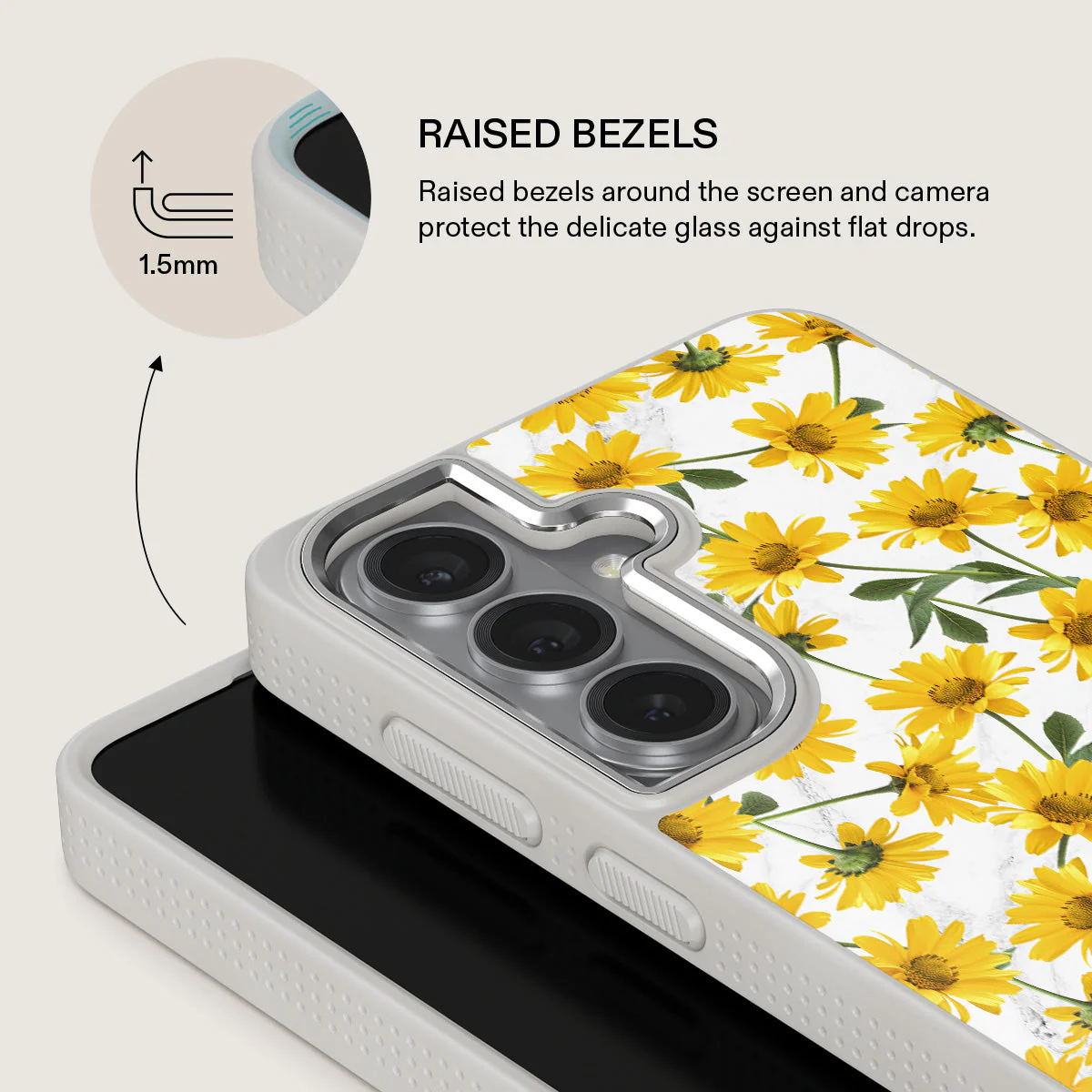 Summer Scent - Yellow Flower Samsung Galaxy S26 Plus Case - Image 36