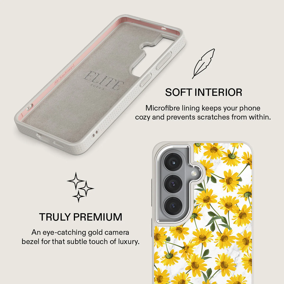 Summer Scent - Yellow Flower Samsung Galaxy S26 Plus Case - Image 38
