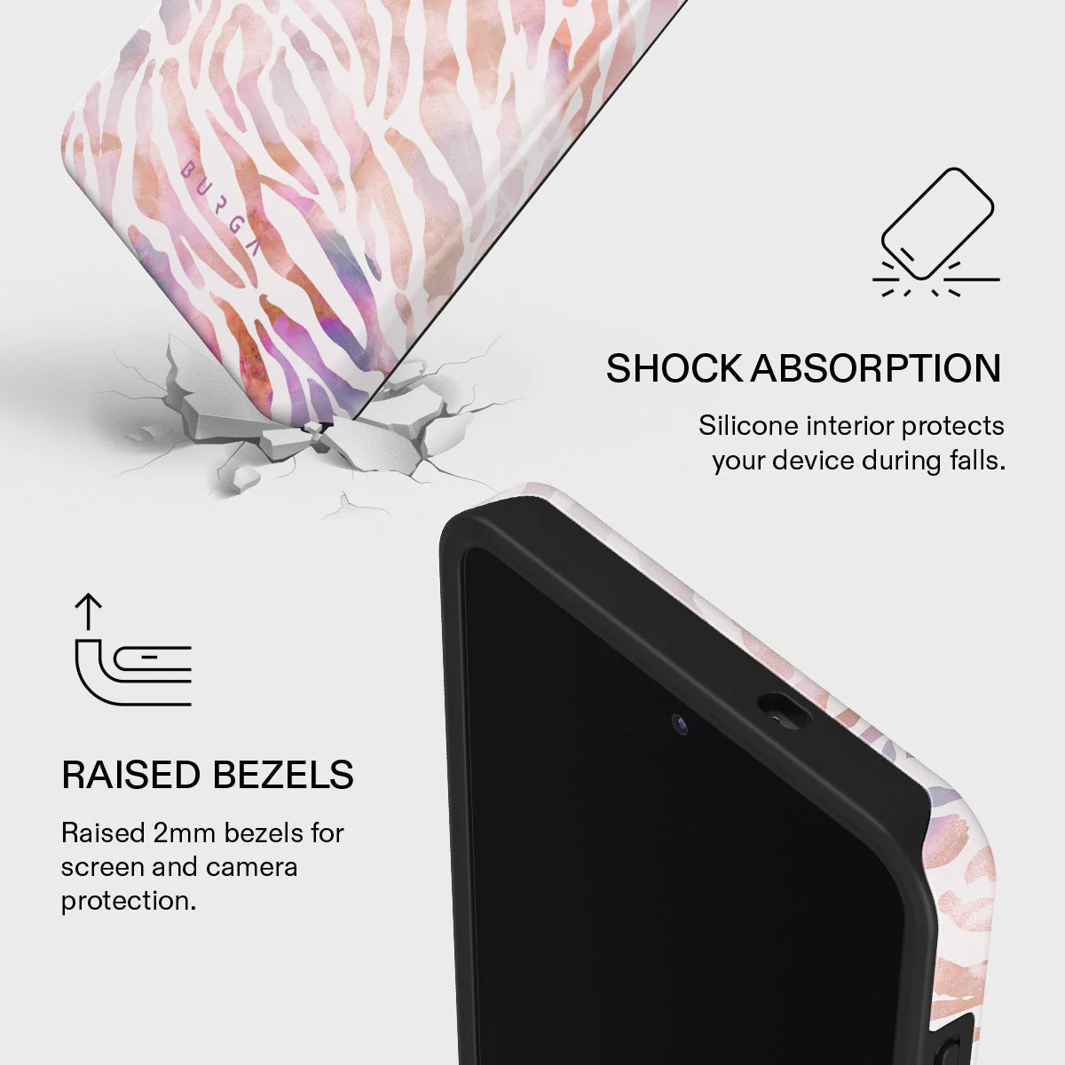Sultry July - Zebra Samsung Galaxy S26 Ultra Case - Image 4